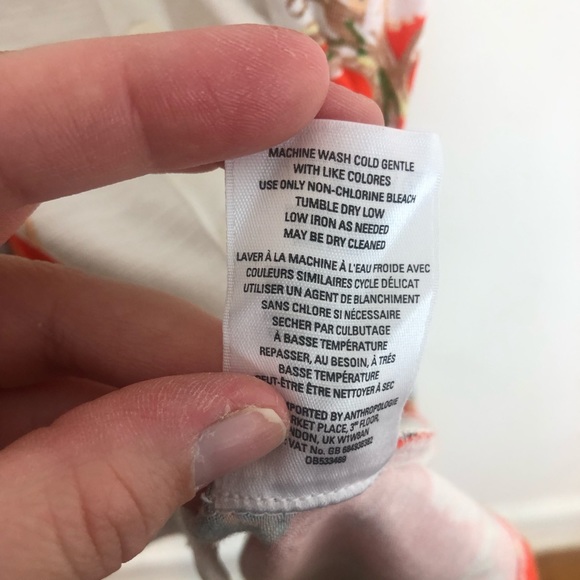 ANTHROPOLOGY Akimi & Kin Lightweight Floral Top size XS - Picture 8 of 9